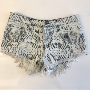 Carmar Denim Frayed Shorts